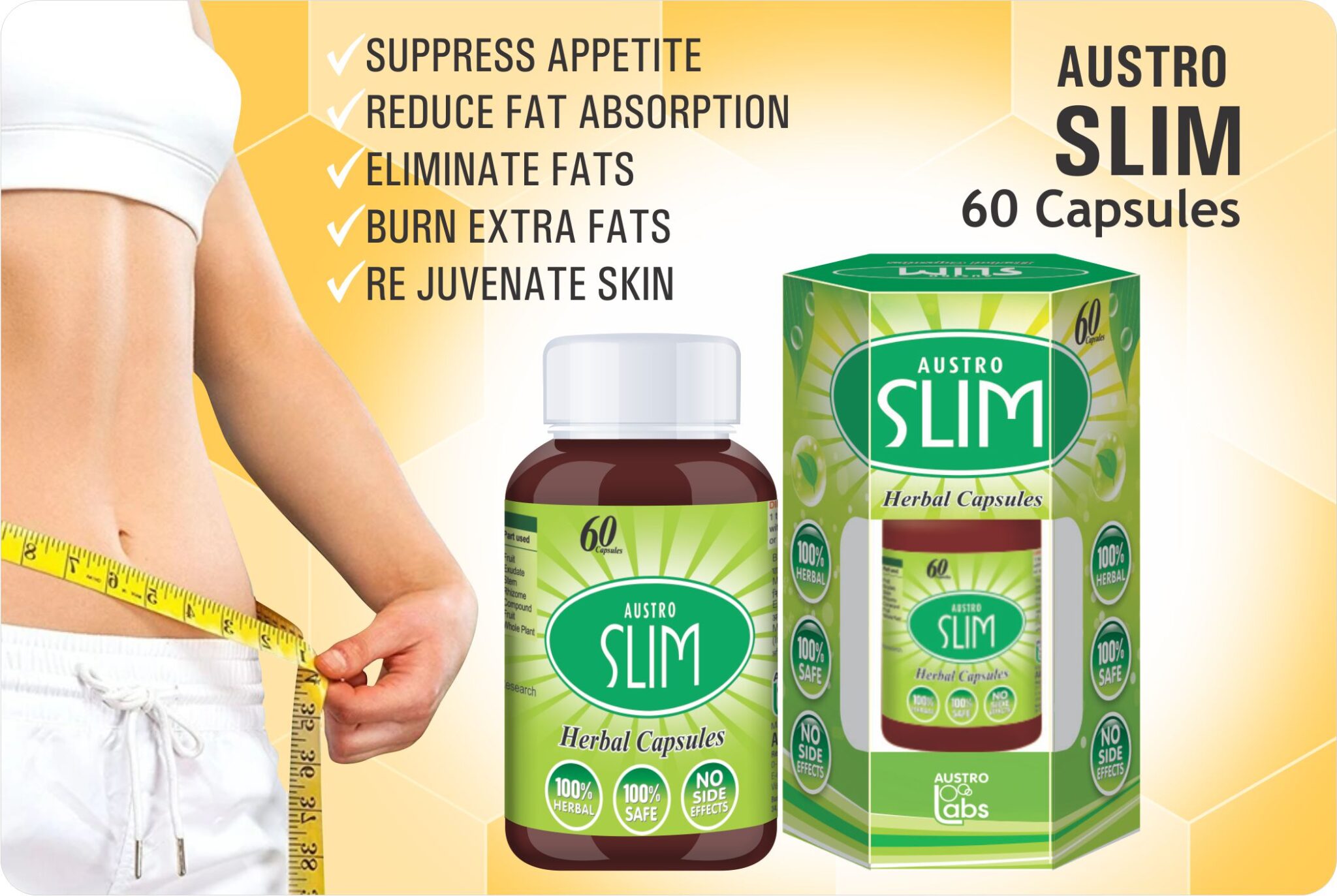 Austro Slim Herbal Capsules Austro Labs