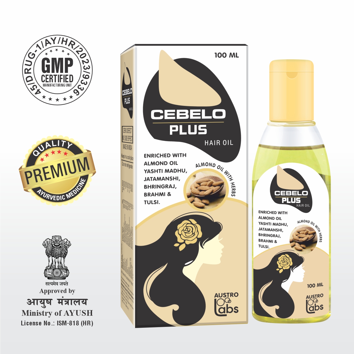 Austro Cebelo Plus Hair Oil