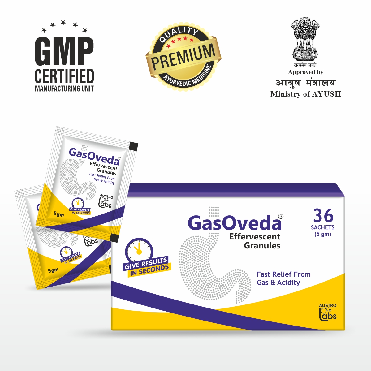 Austro Gasoveda Effervescent Sachet