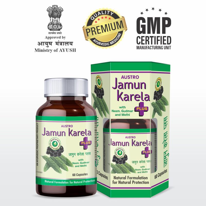 Austro Jamun Karela Plus Cap (Bott)